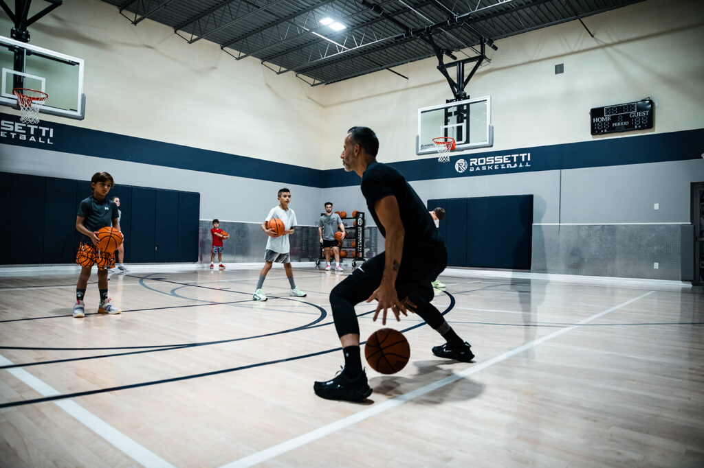 Group Basketball training